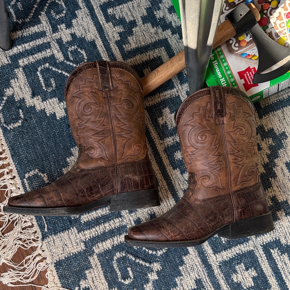 Durango Kids Brown Western Boots